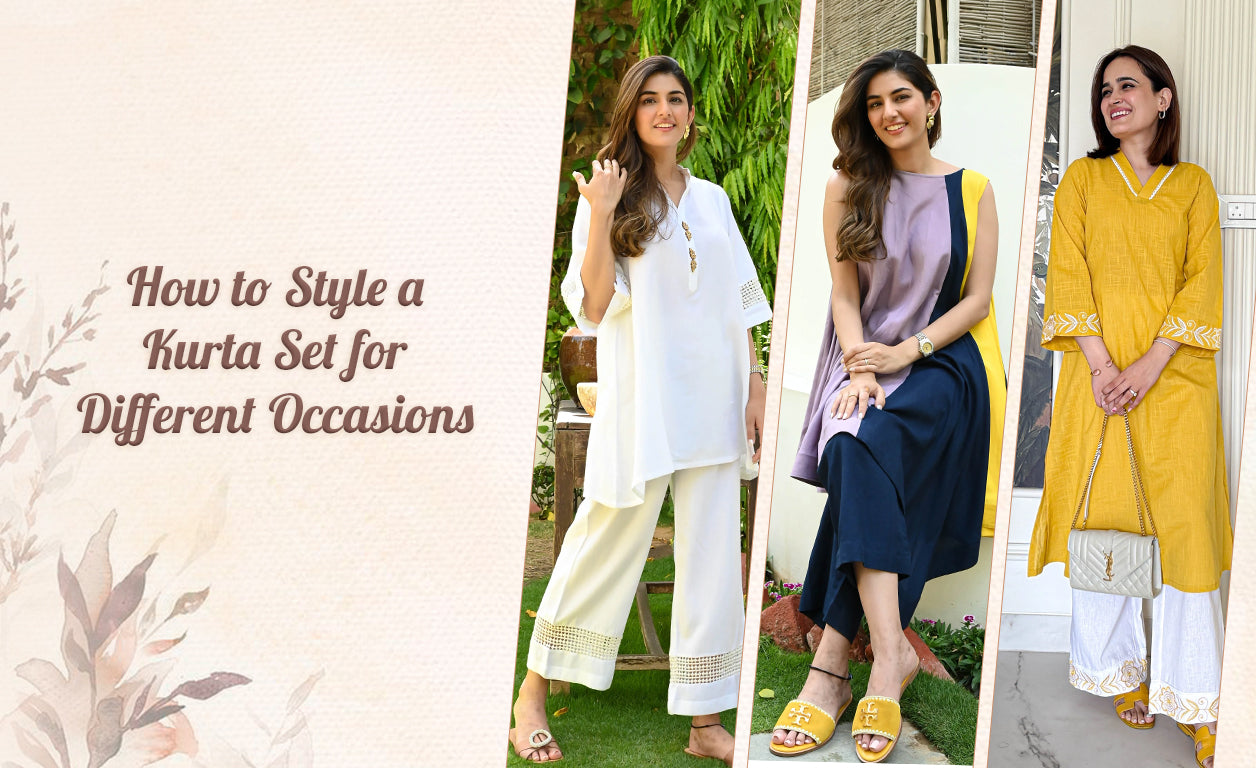 How to Style a Kurta Set for Different Occasions