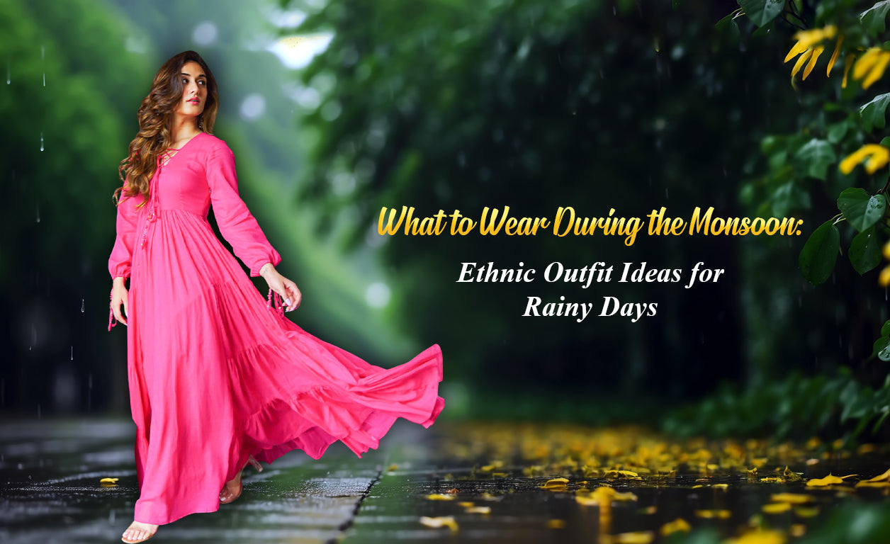 What to Wear During the Monsoon: Ethnic Outfit Ideas for Rainy Days