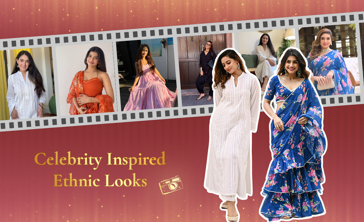 Celebrity Inspired Ethnic Looks You Can Recreate Easily