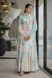 Abigail Marbled FD Maxi Dress