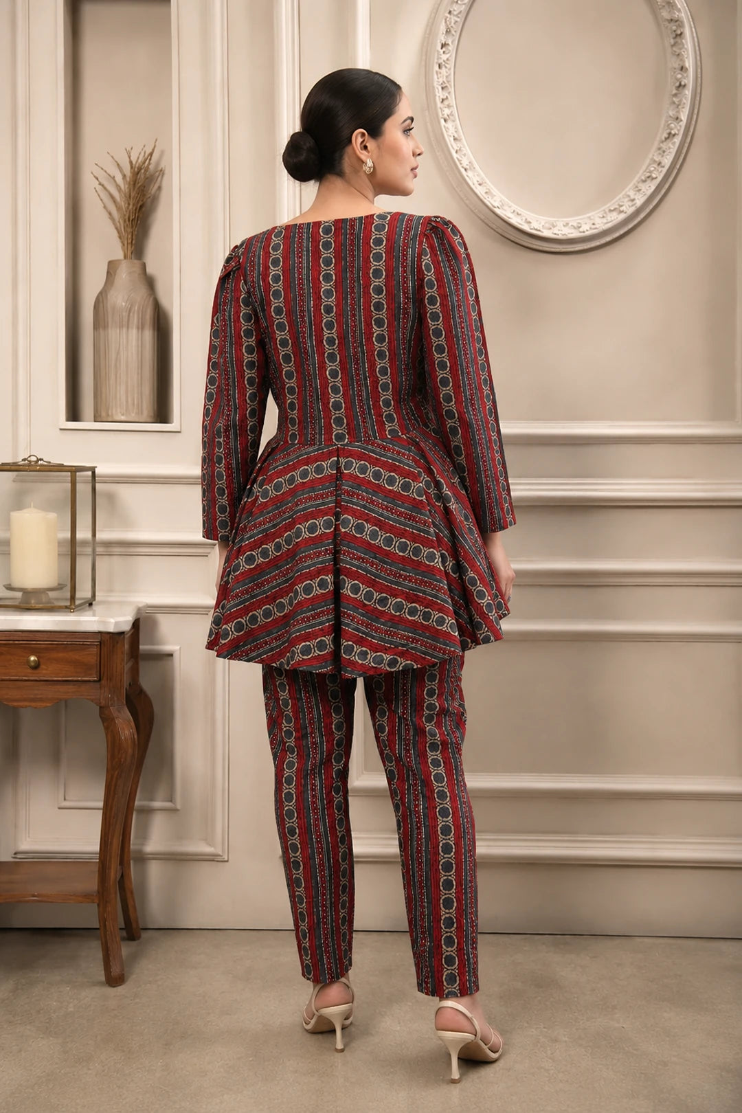 Shanaya Top-Pants & Blazer Set