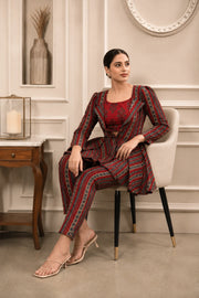 Shanaya Top-Pants & Blazer Set