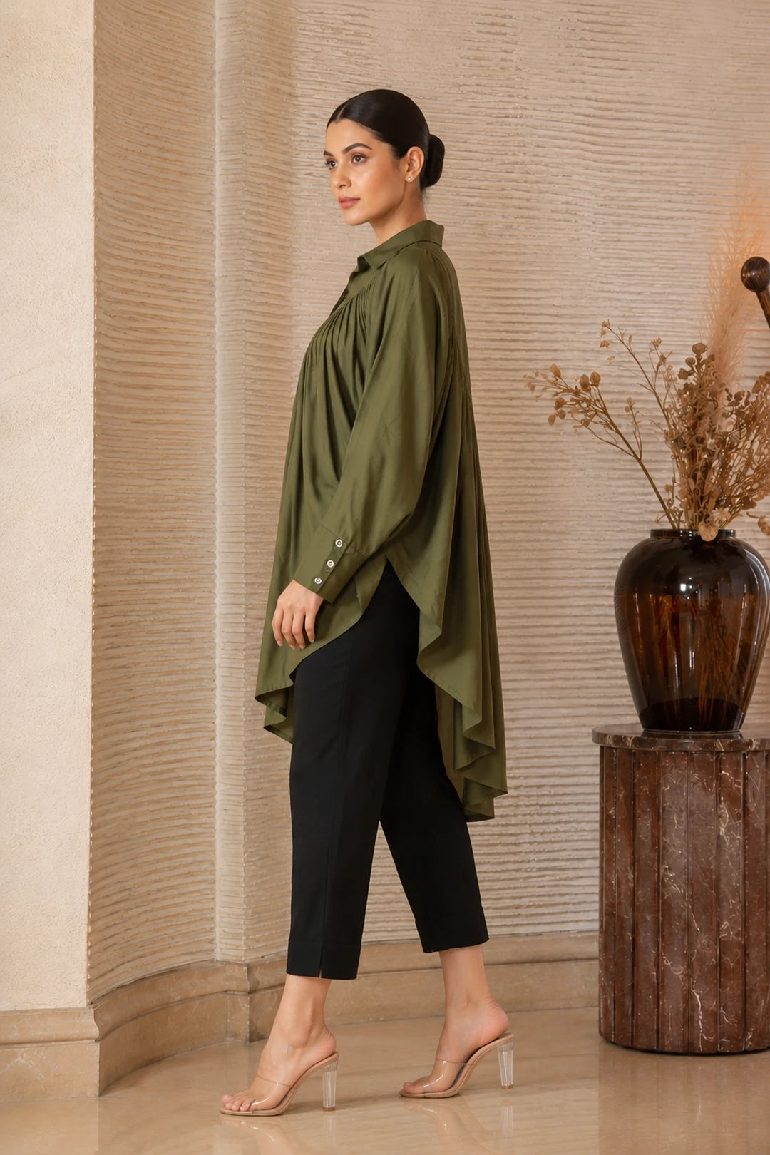 Olive Fall Co-Ord Set