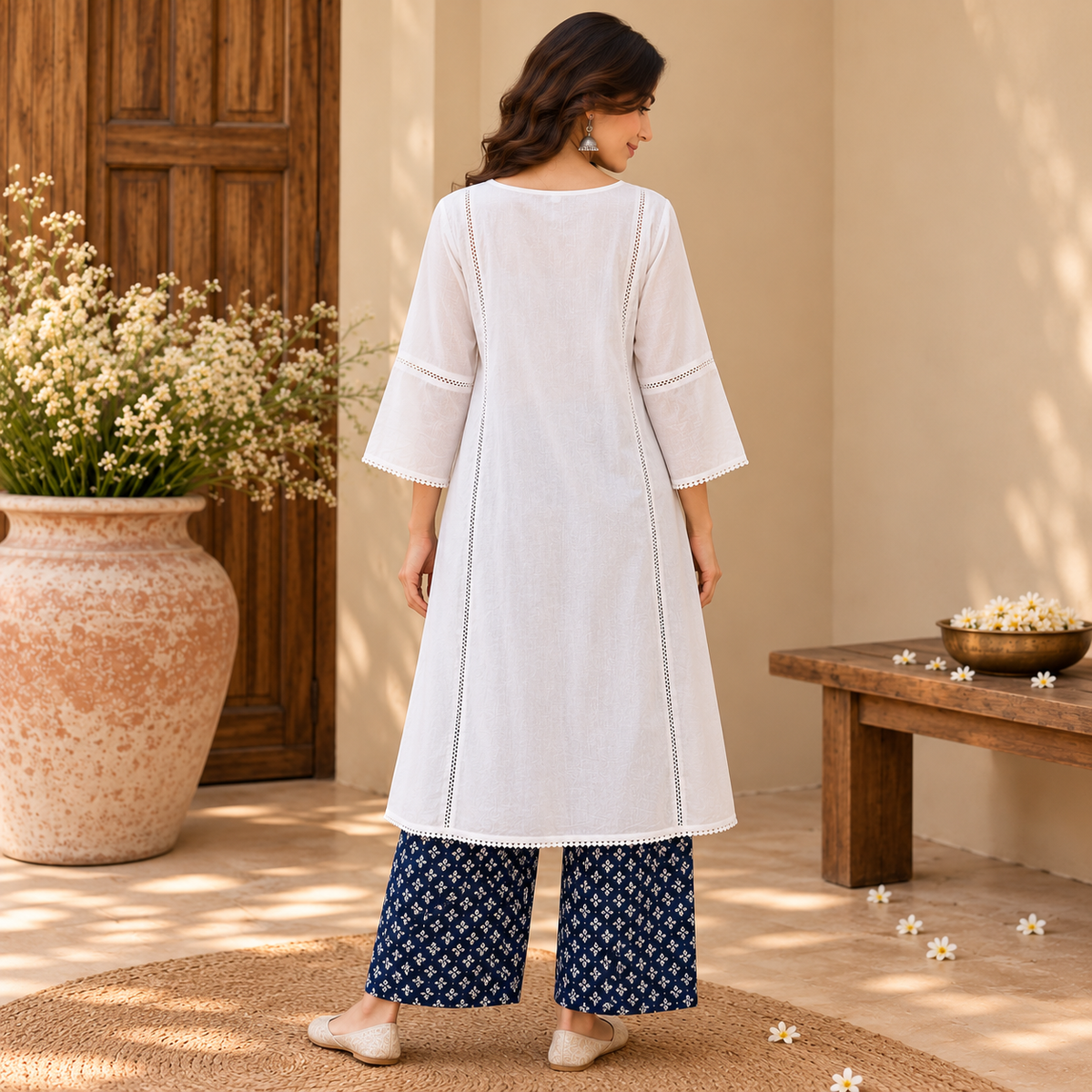 Pearl Cotton Co-ord Set
