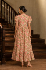 Portofino Floral Flared Dress