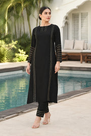 Deja Black Kurta-Pant Set