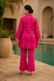 Amara A-Line Kurta & Bootcut Pants Set