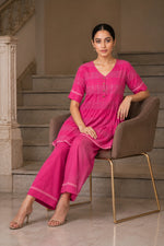 Luminous Pink Co-Ord Set