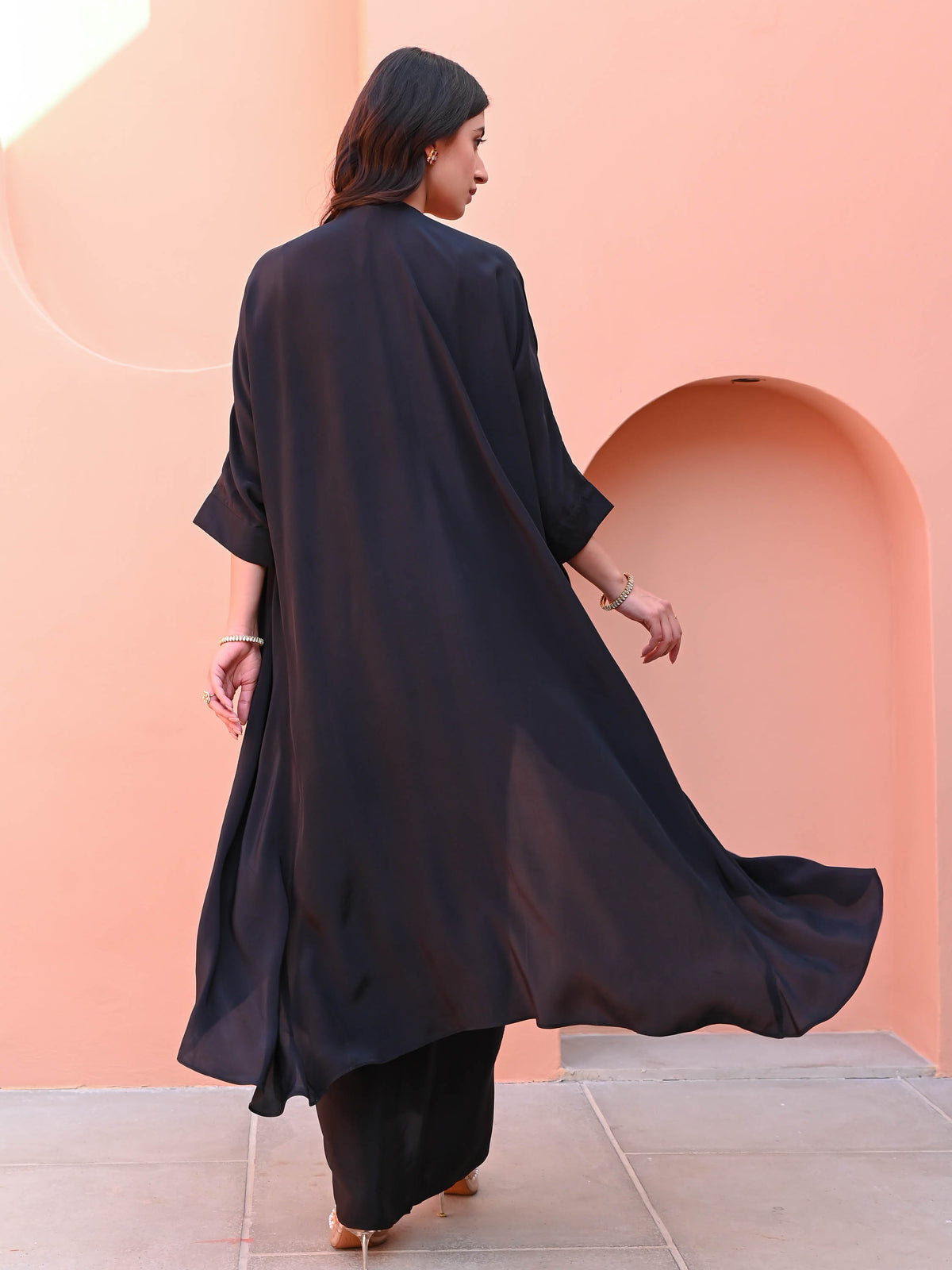 Black Top Skirt & Cape