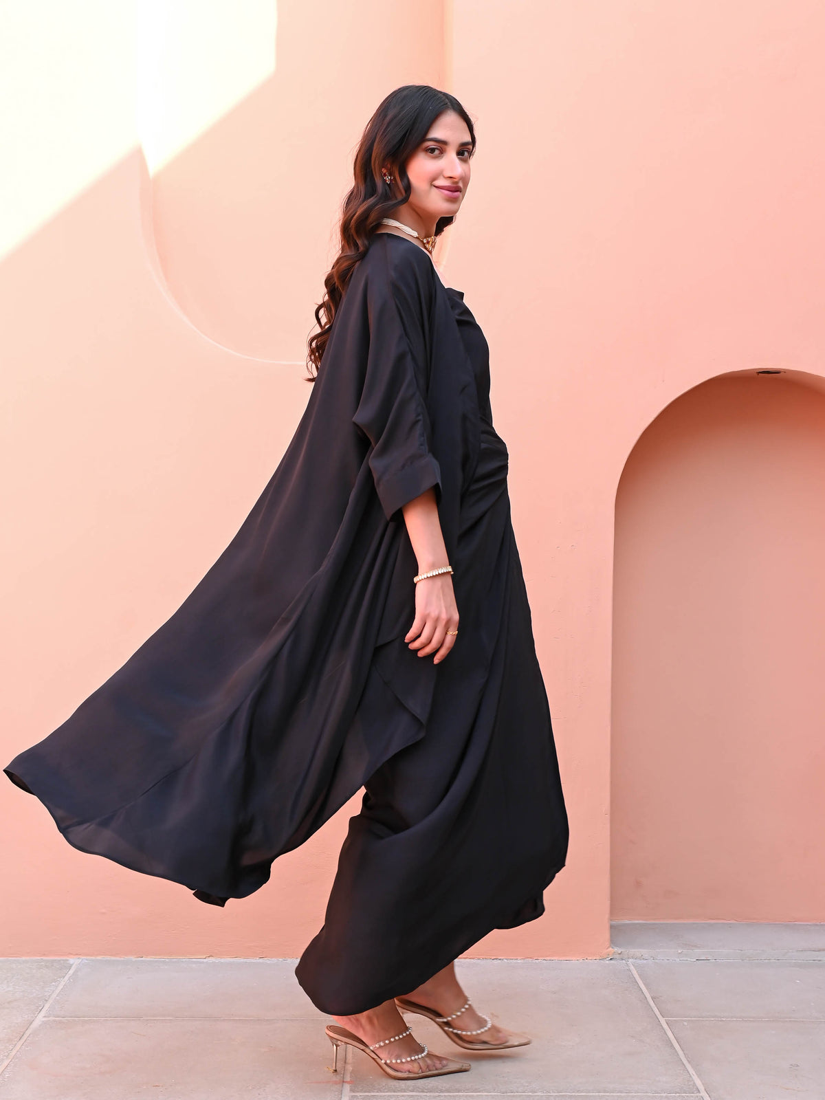 Black Top Skirt & Cape