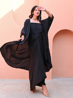Black Top Skirt & Cape
