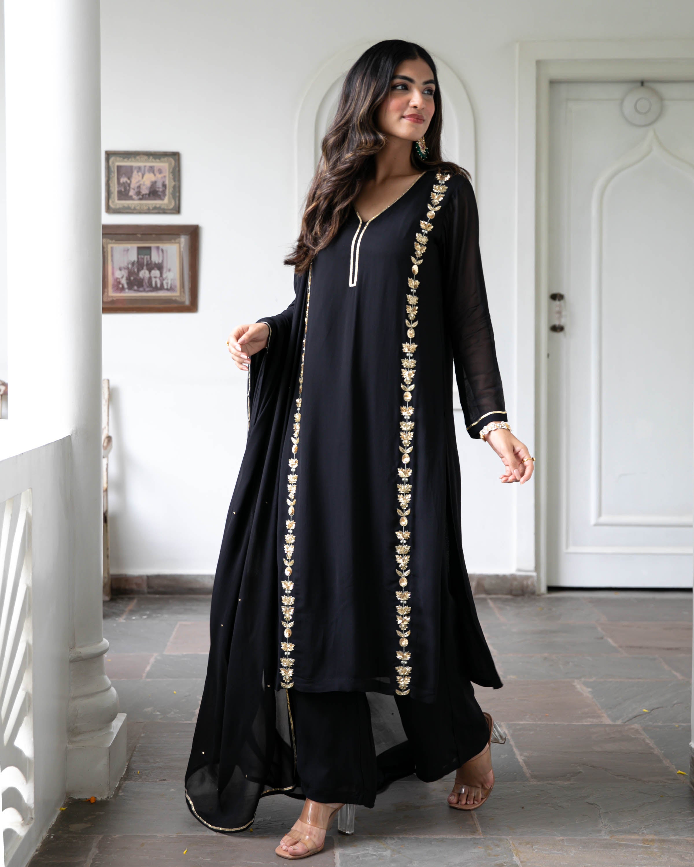 Hand Embroidery Lady Black Suit Design Black Suit With Hand Work ?, DM CUSTOMIZE ALSO AVAILABLE ?, @elegant_embroidery_by_nav # Hand Embroidery Lady Black Suit Design Black Suit With Hand Work ?, DM CUSTOMIZE ALSO AVAILABLE ?, @elegant_embroidery_by_nav #