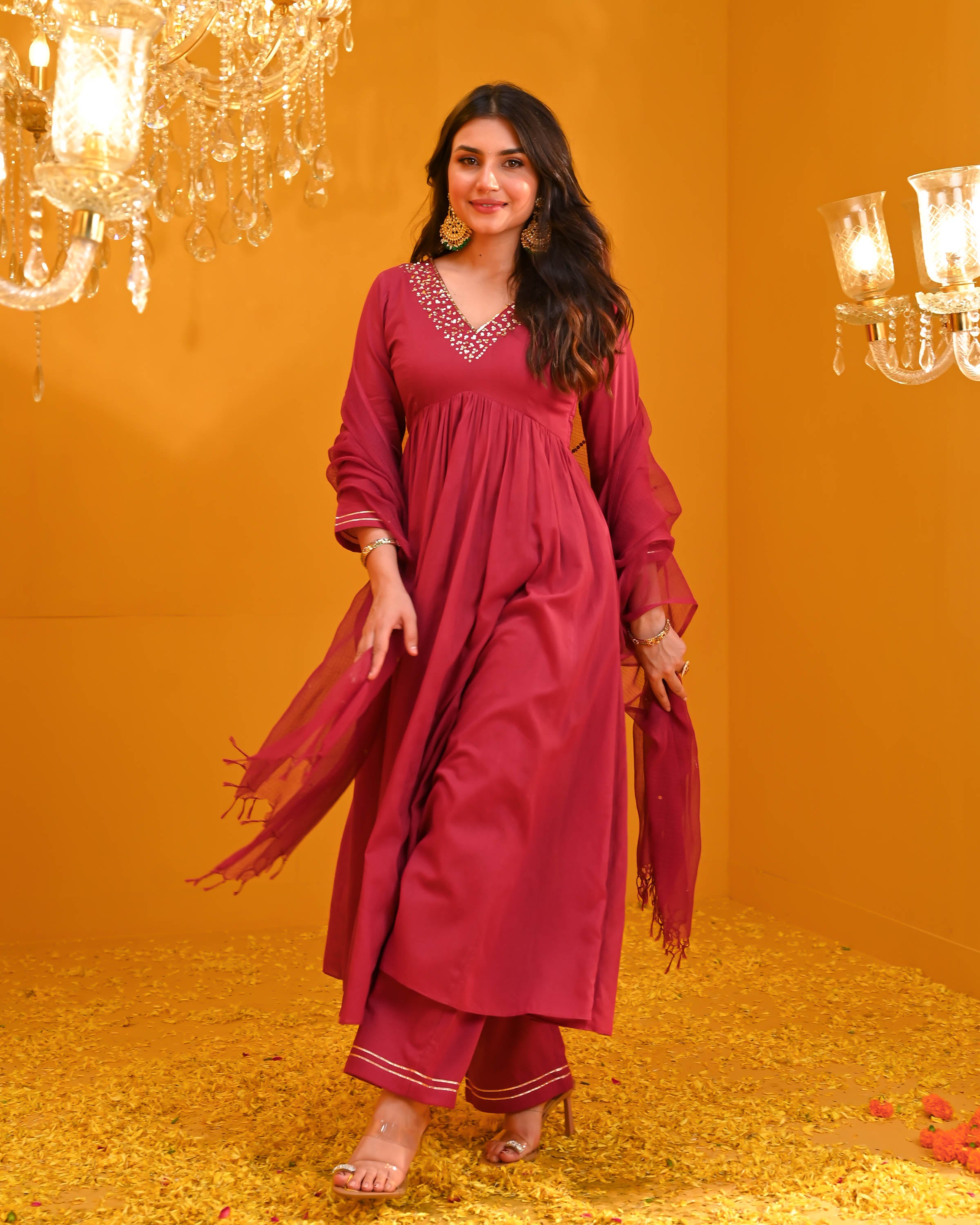 cotton suit dress 2 Piece Stitched Cotton Suit