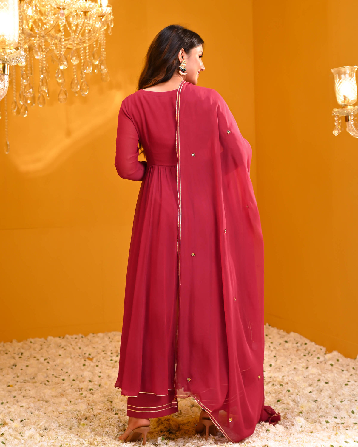 Vedika Georgette Suit Set