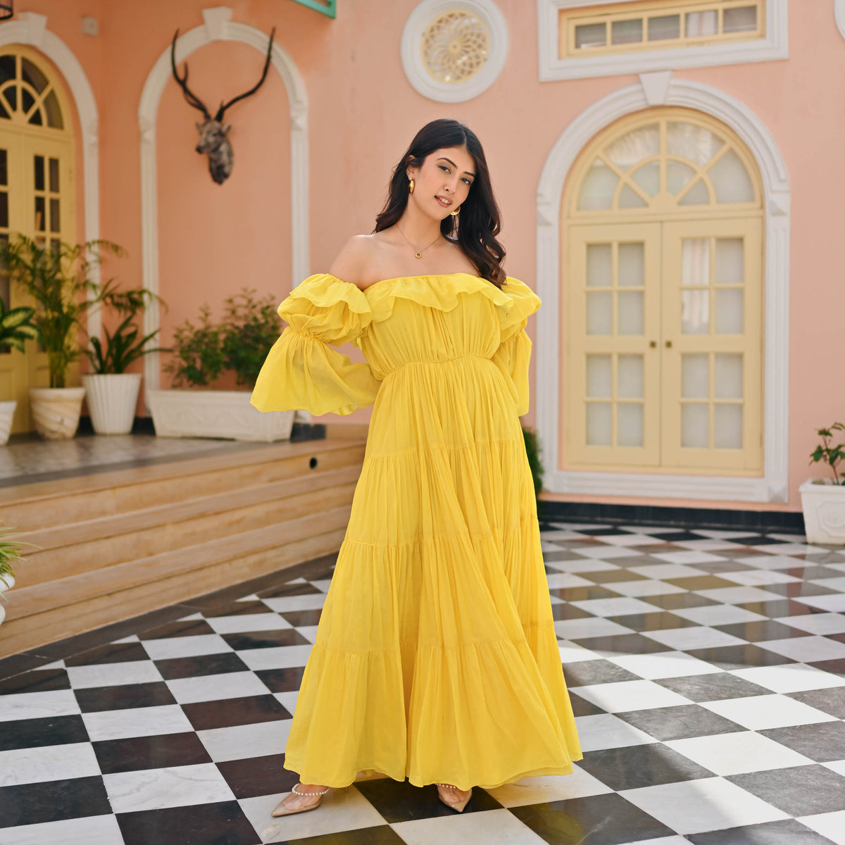 Tropical Tango Cotton Dress