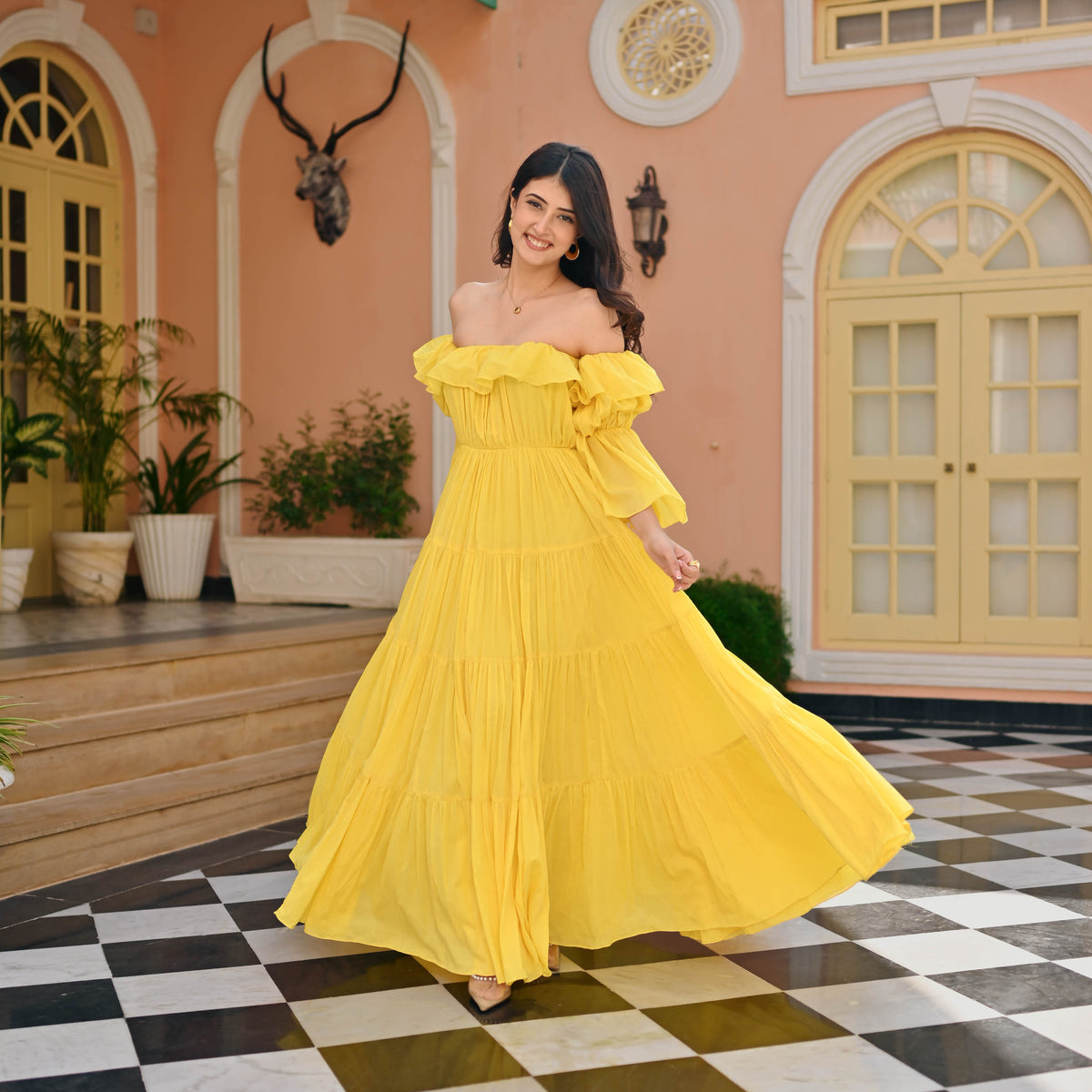 Tropical Tango Cotton Dress