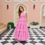 Bunai Pink Coast Cotton Dress