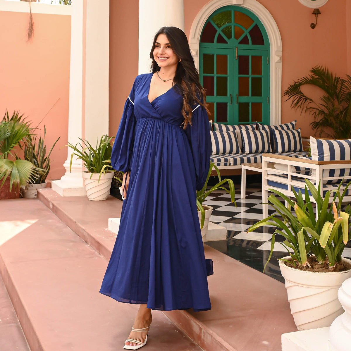 Bunaai Aria Amity Cotton Dress