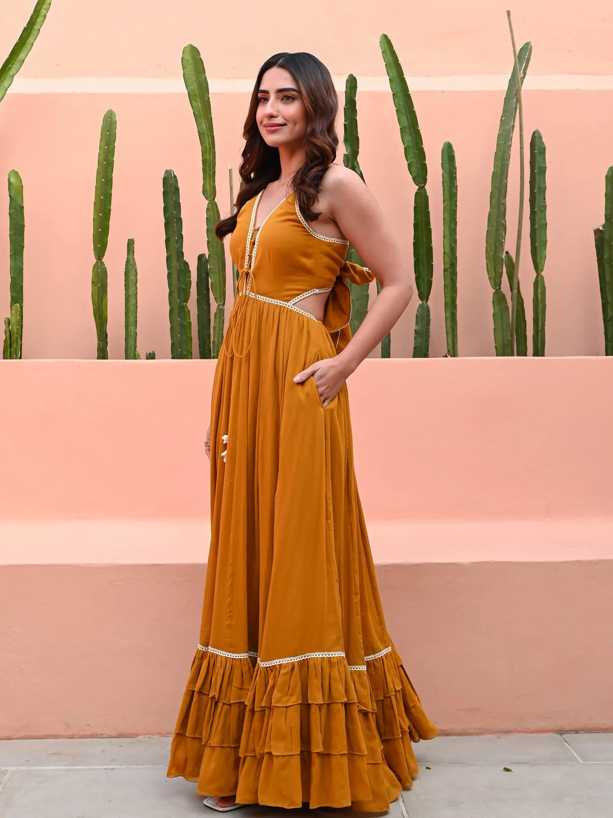Marigold Cotton Dress