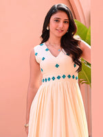 Biscotti Beige Cotton Dress