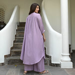 Cotton Lilac Coord Set