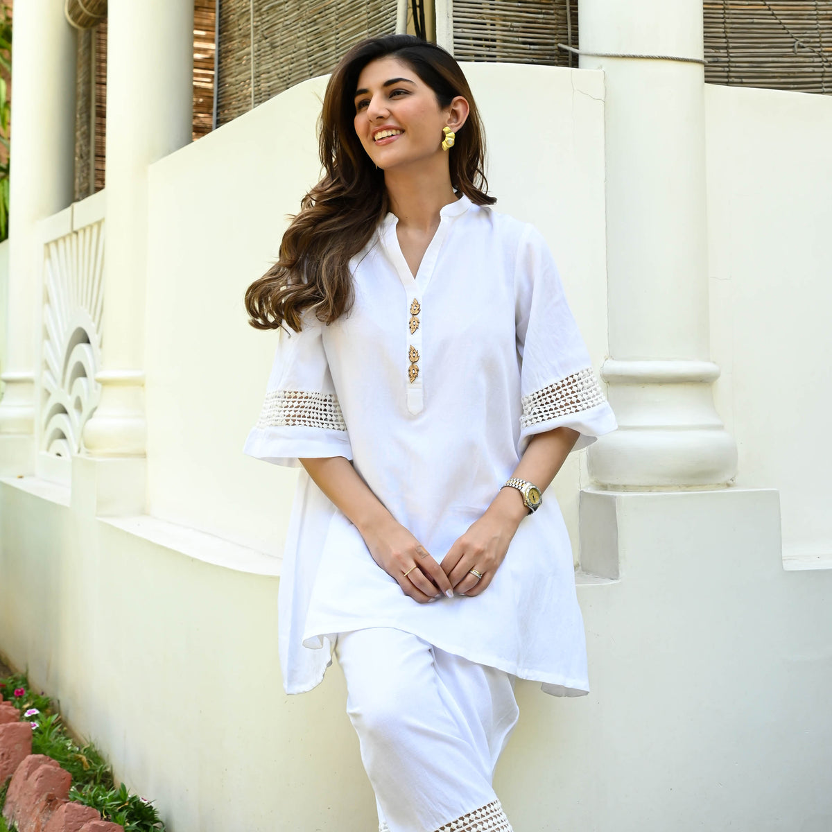 Cotton Elegance Coord Set