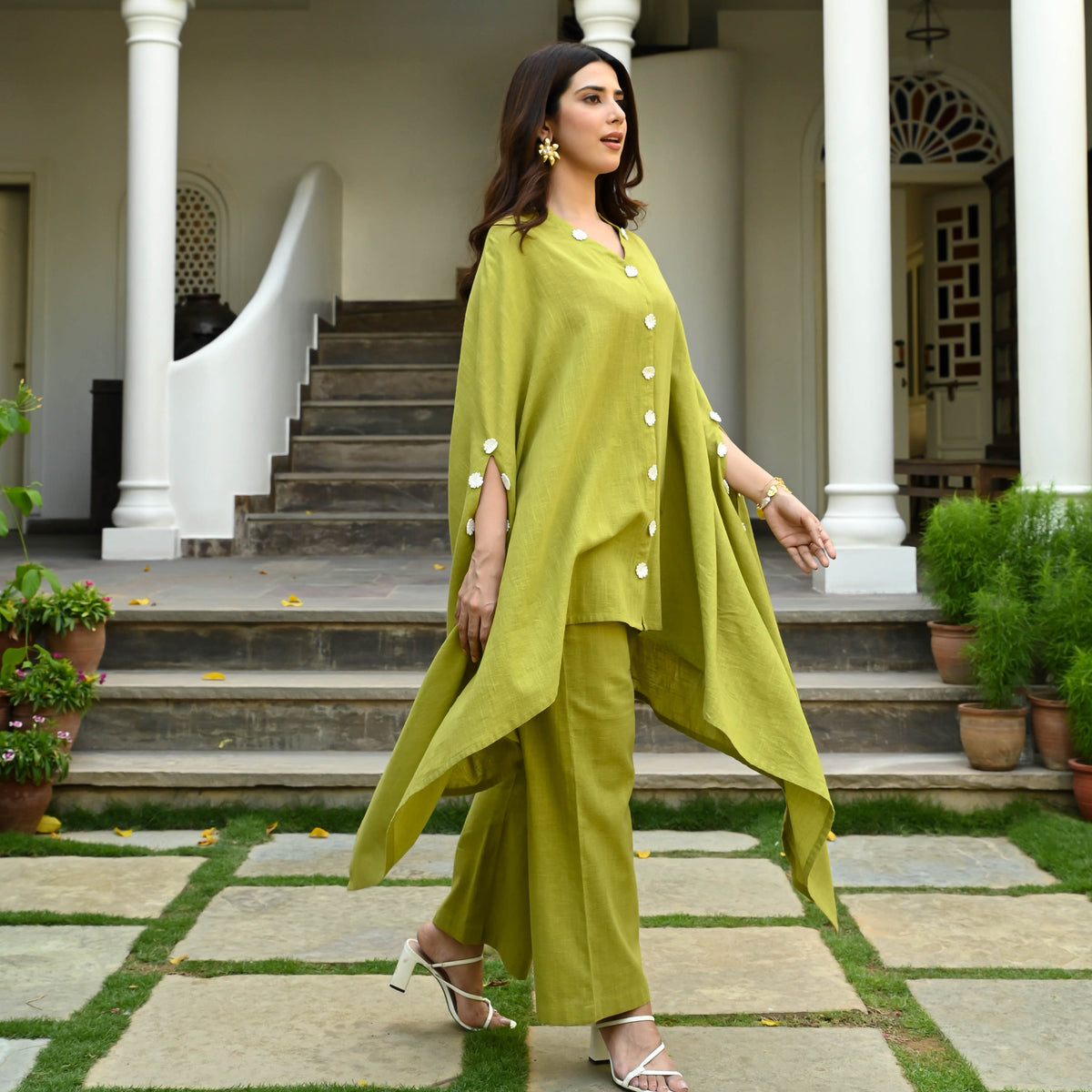 Cotton Blossom Kurta Set