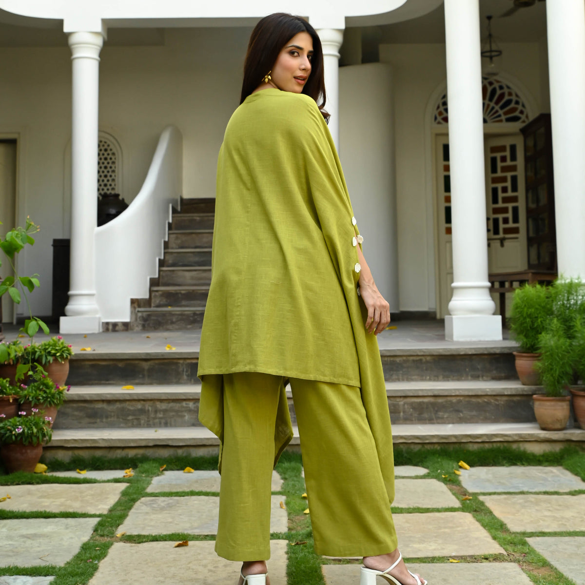 Cotton Blossom Kurta Set