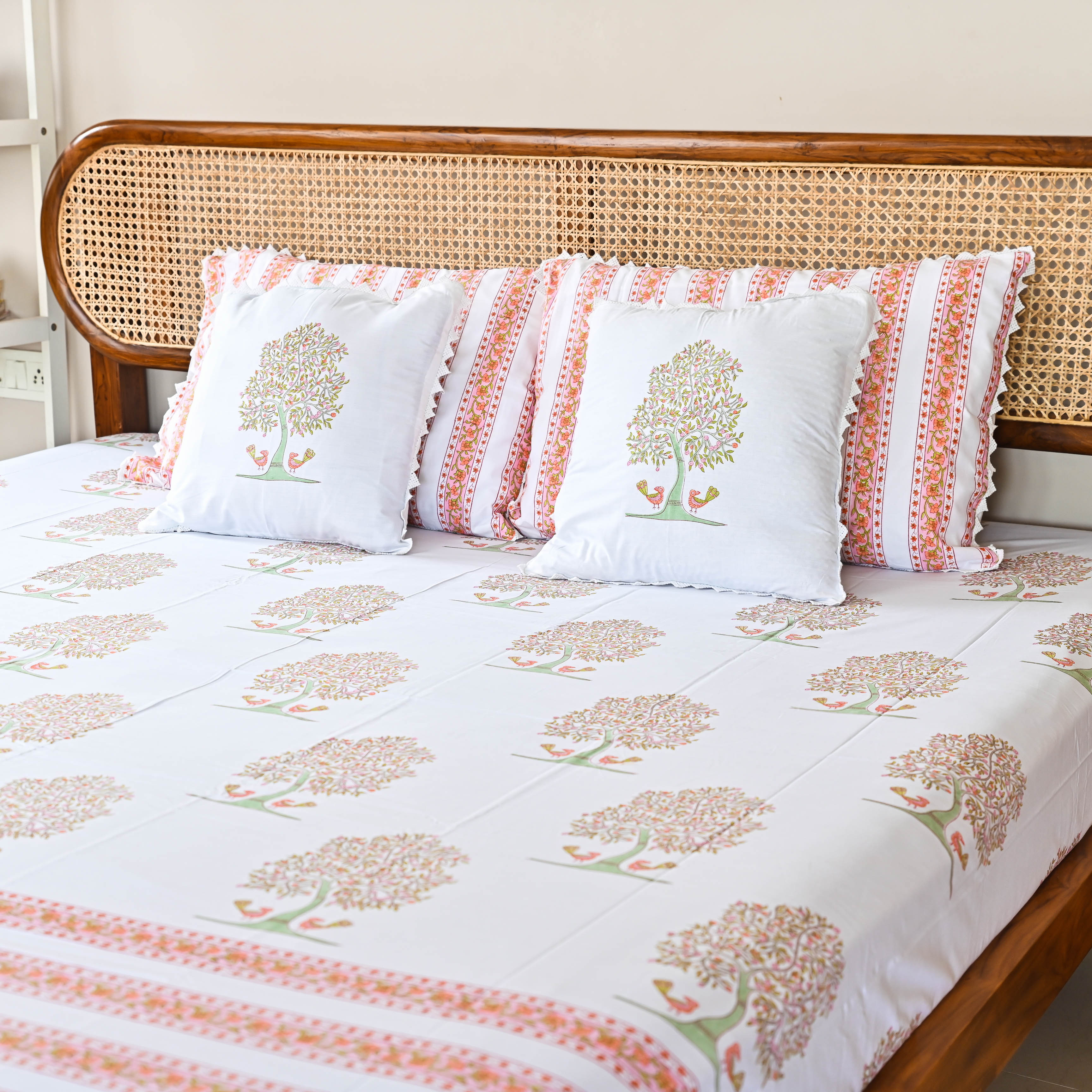 Handblock printed Bedsheet