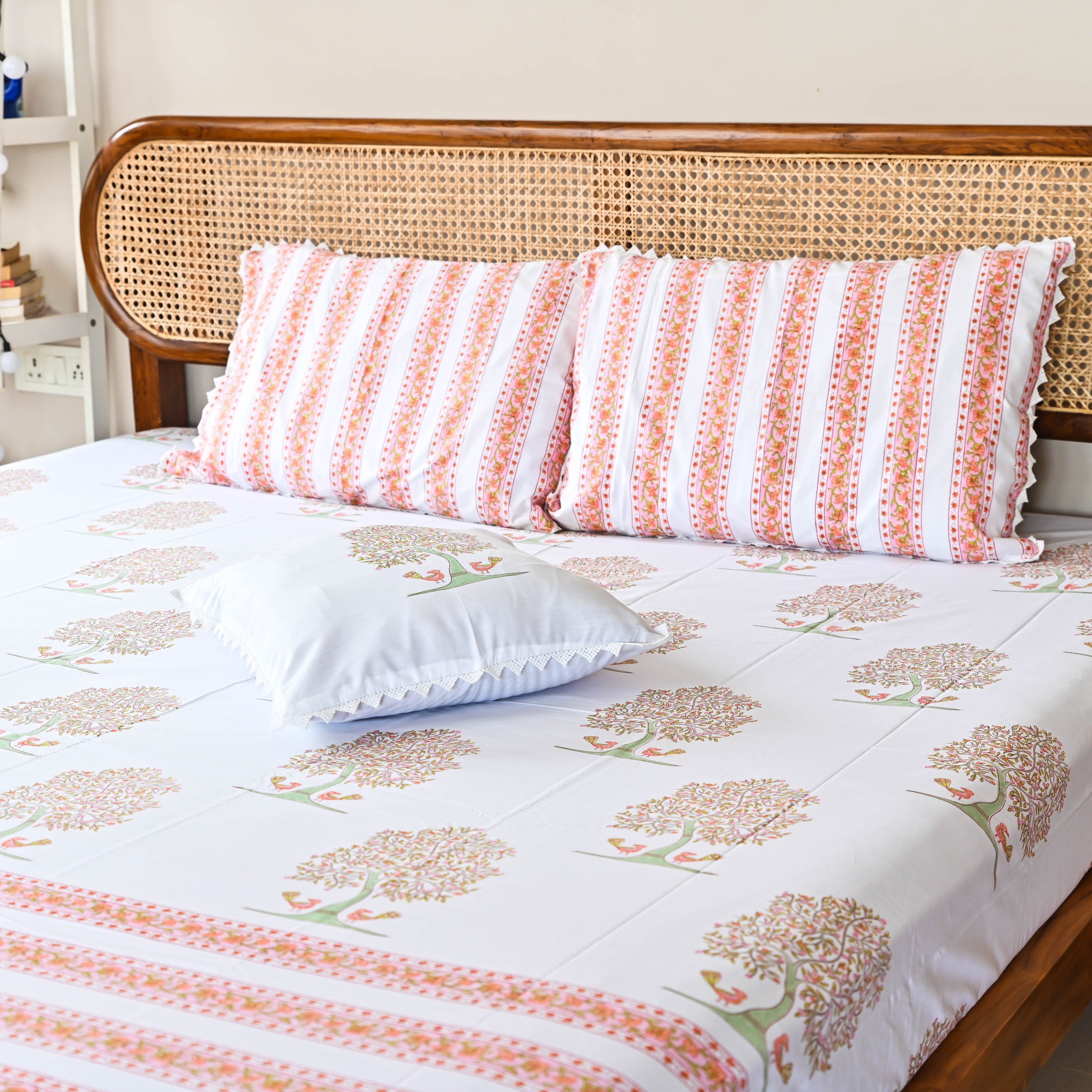 Handblock printed Bedsheet
