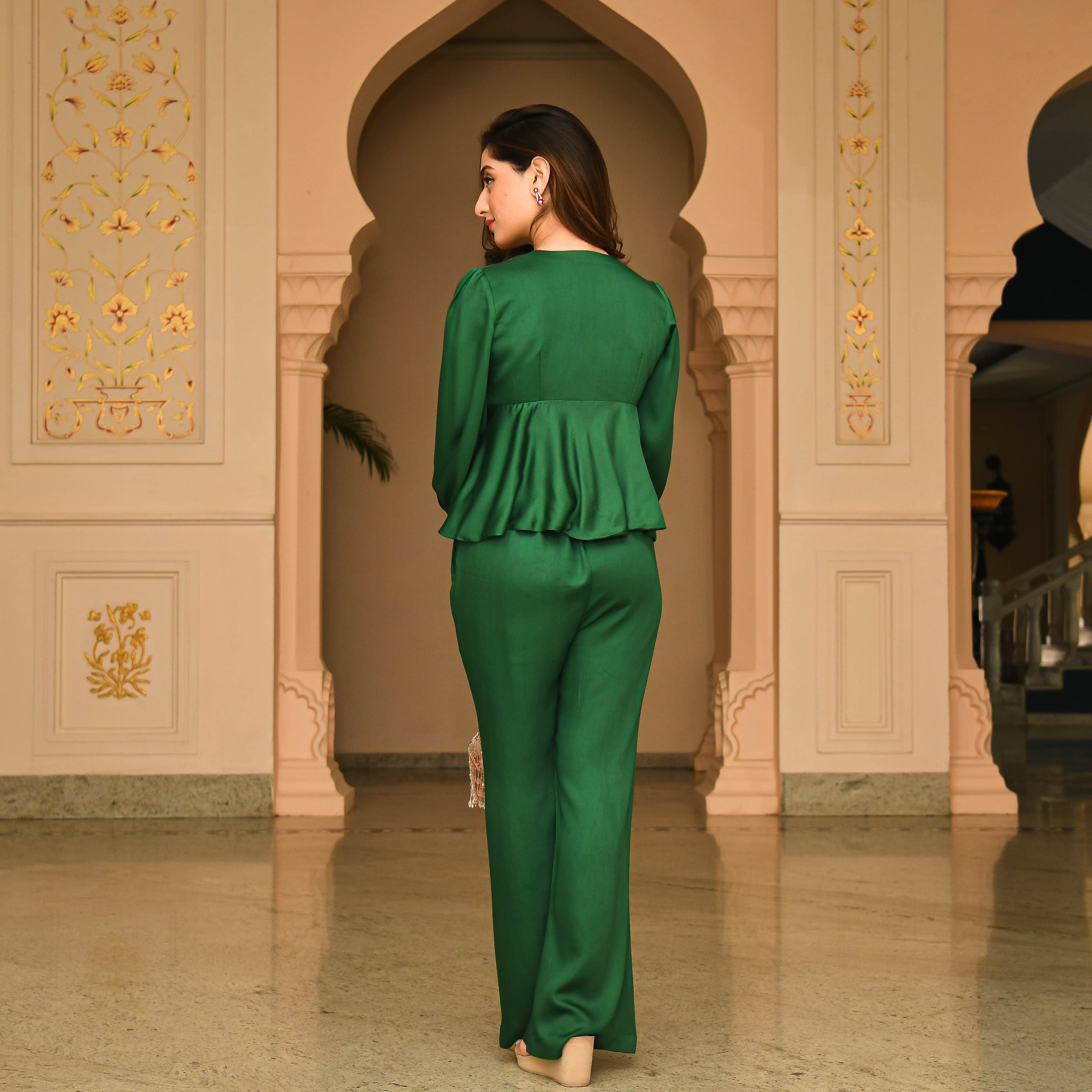 Emerald Green Coordinated Set