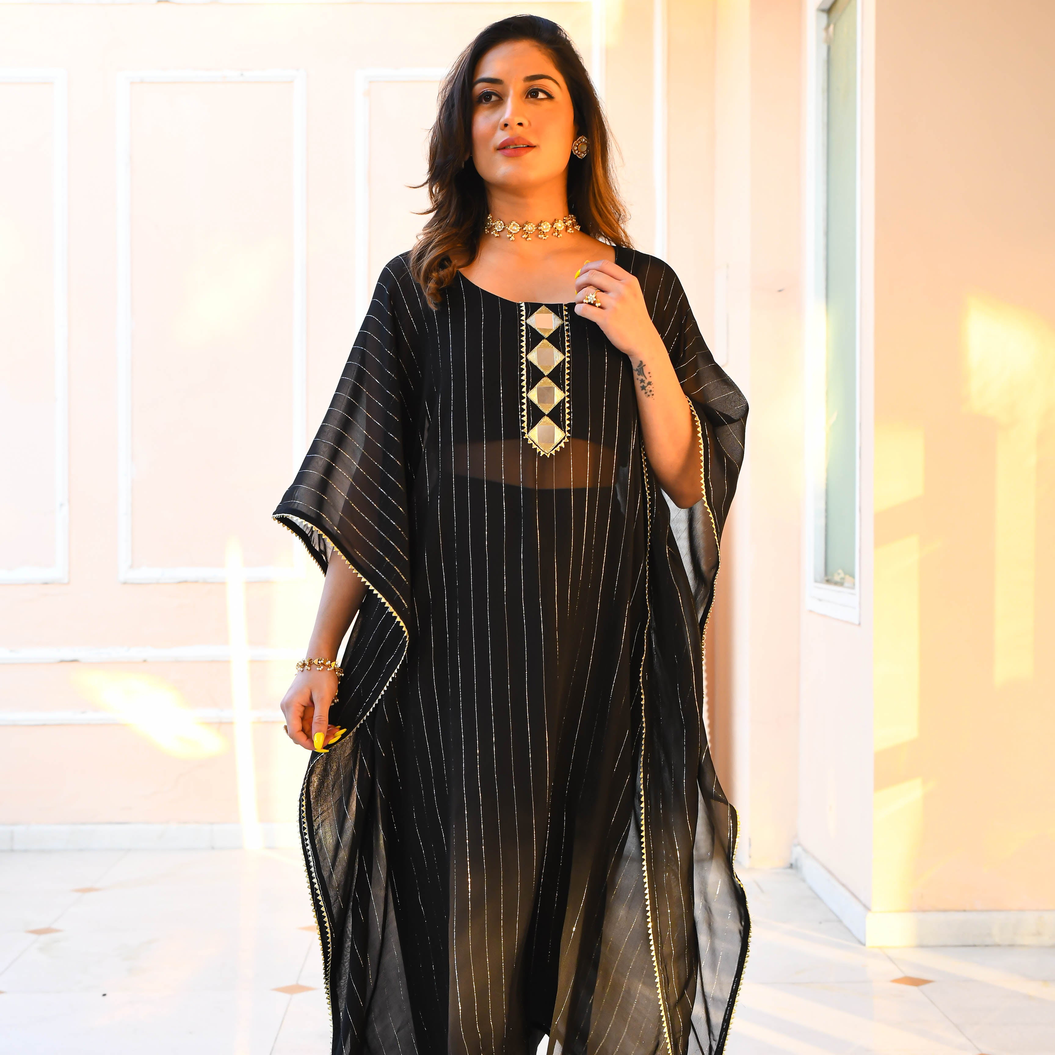 Black Mirror work kaftan for women