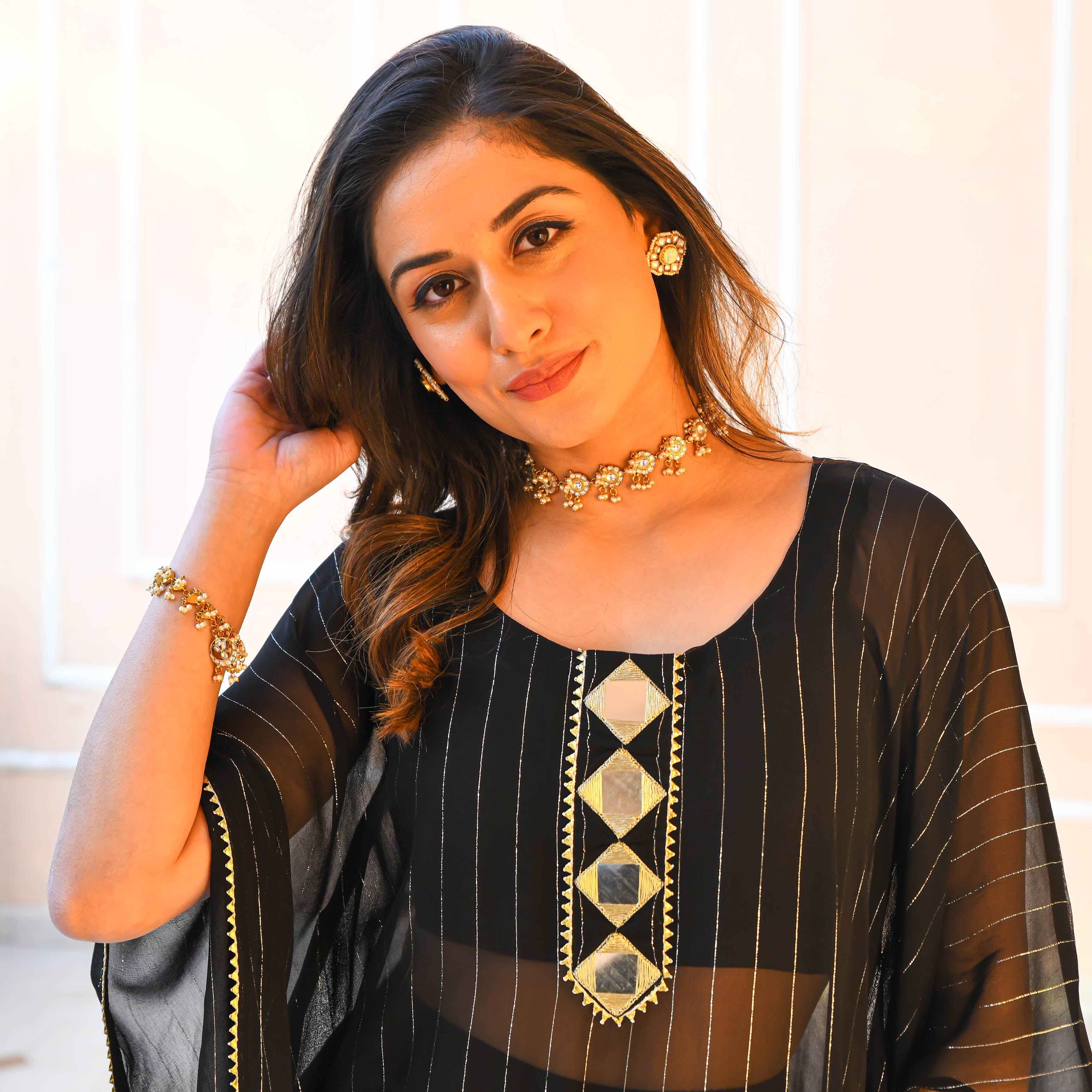 Black Mirror work kaftan for women