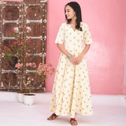 Cream Cotton Dress